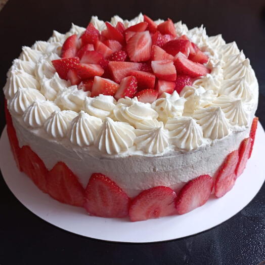 Tarta de fresas