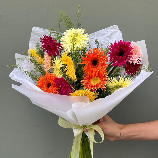 15 Gerberas Mix