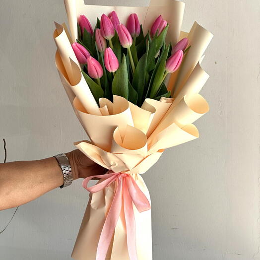 15 Pink Tulip