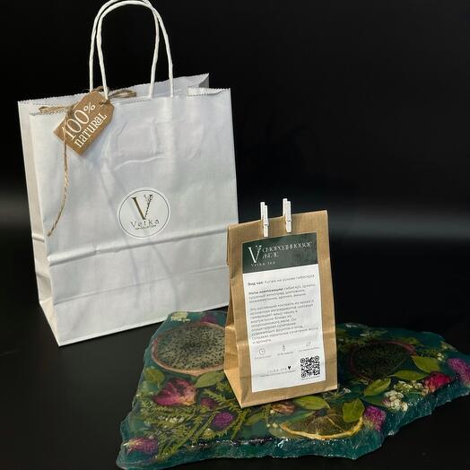 Фирменный купажированный чай премиального класса «Смородиновое желе» VETKA TEA COLLECTION