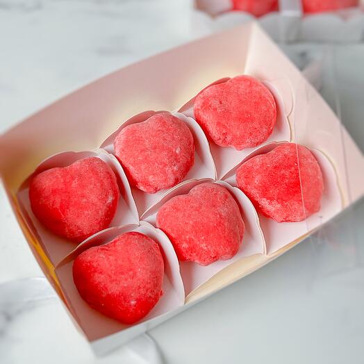 Моти сердце 6 шт сердечки