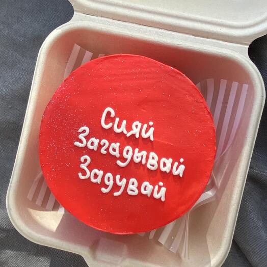Бенто торт Сияй