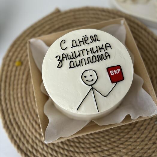 Бенто торт на защиту