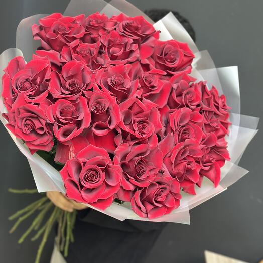 Букет из 23 французские розы 🌹