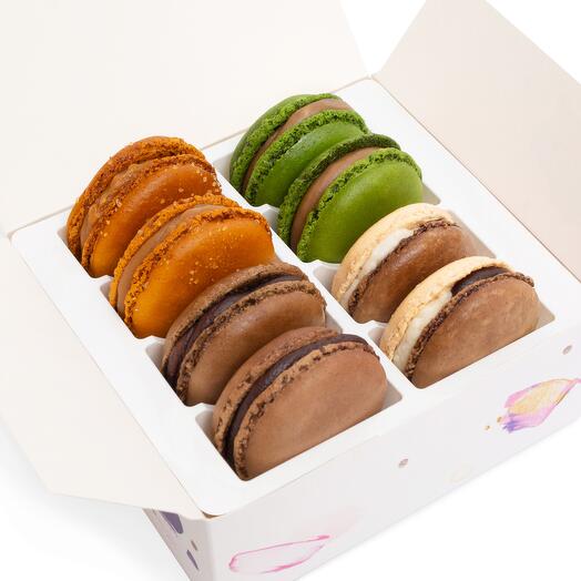 Набор макарон Mon Bon «I Like Chocolate» 8шт, Кантата
