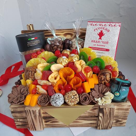 Сухофрукты. Шоколад. Подарок маме/папе/тренеру/коллеге/сестре/брату/начальнику